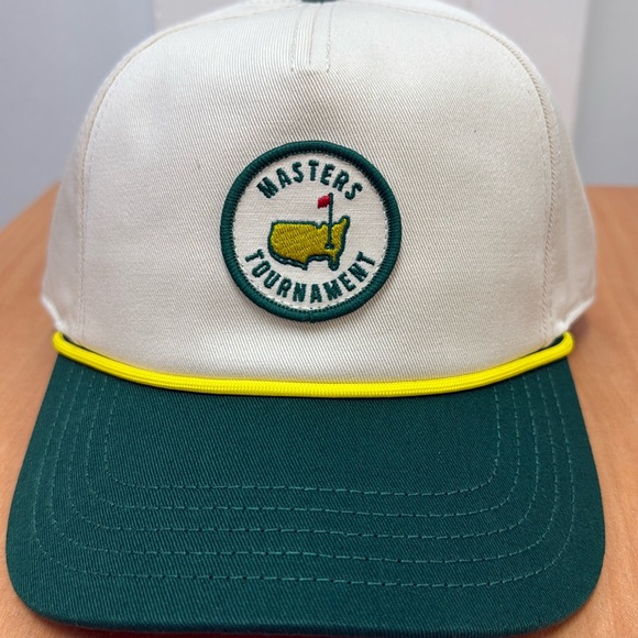 Masters Tournament Retro Color Block Patch Rope Hat!!🔥🔥🔥 - Picture 14 of 15